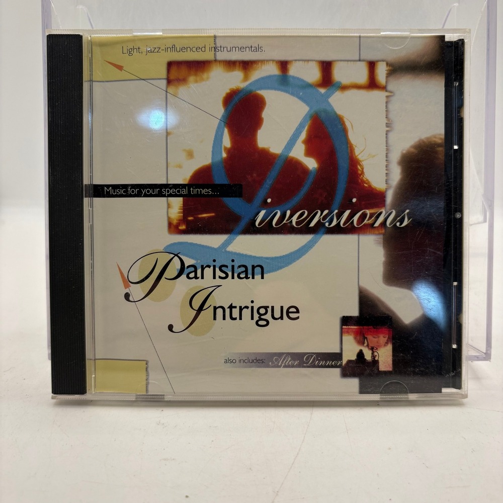 Parisian Intrigue Diversions After Dinner Jazz Instrumental‎ CD KRB7286 1997